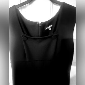 Adrienne Vittadini Women’s Sleeveless Black Dress Sz 8